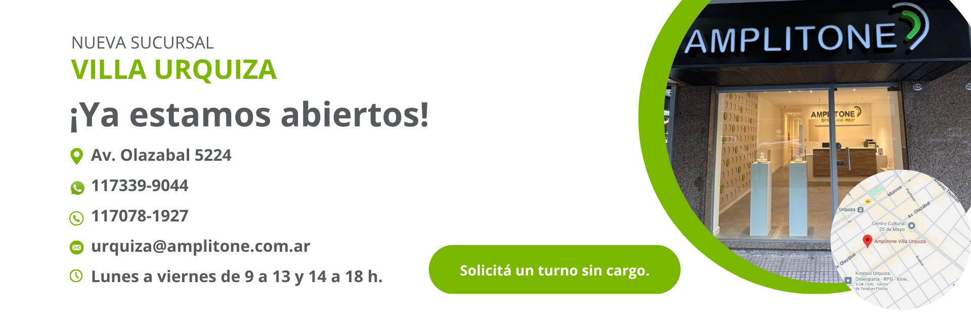 Nueva Sucursal Amplitone Villa Urquiza