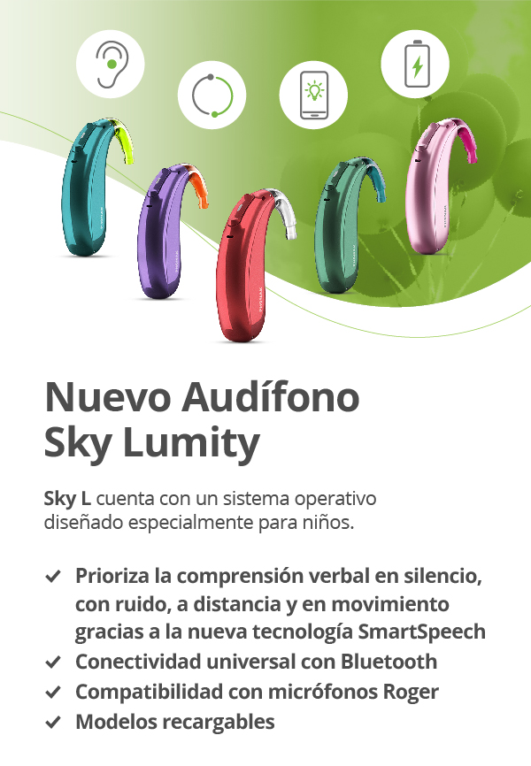 Audífono Sky Lumity