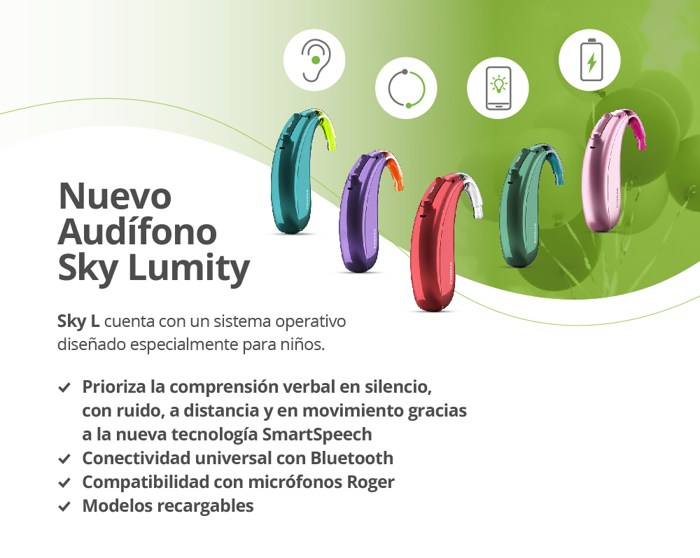 Audífono Sky Lumity