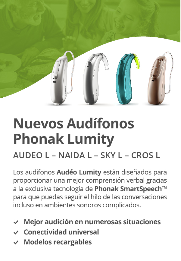 Audífonos Phonak Lumity